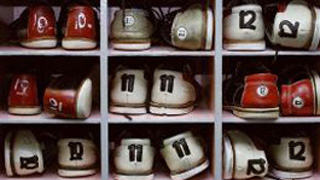 An image showing numbers on shoes