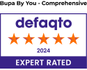 Defaqto - Bupa by you comprehensive - 5 stars 2024