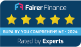 Fairer Finance - Bupa by you comprehensive - 5 stars 2024
